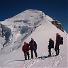 ekipa na przełęczy Col Du Dome